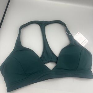 Lululemon All Day Breeze Bra Green Size 8 NWT Low Support Racerback